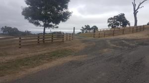4 rail Country Fence